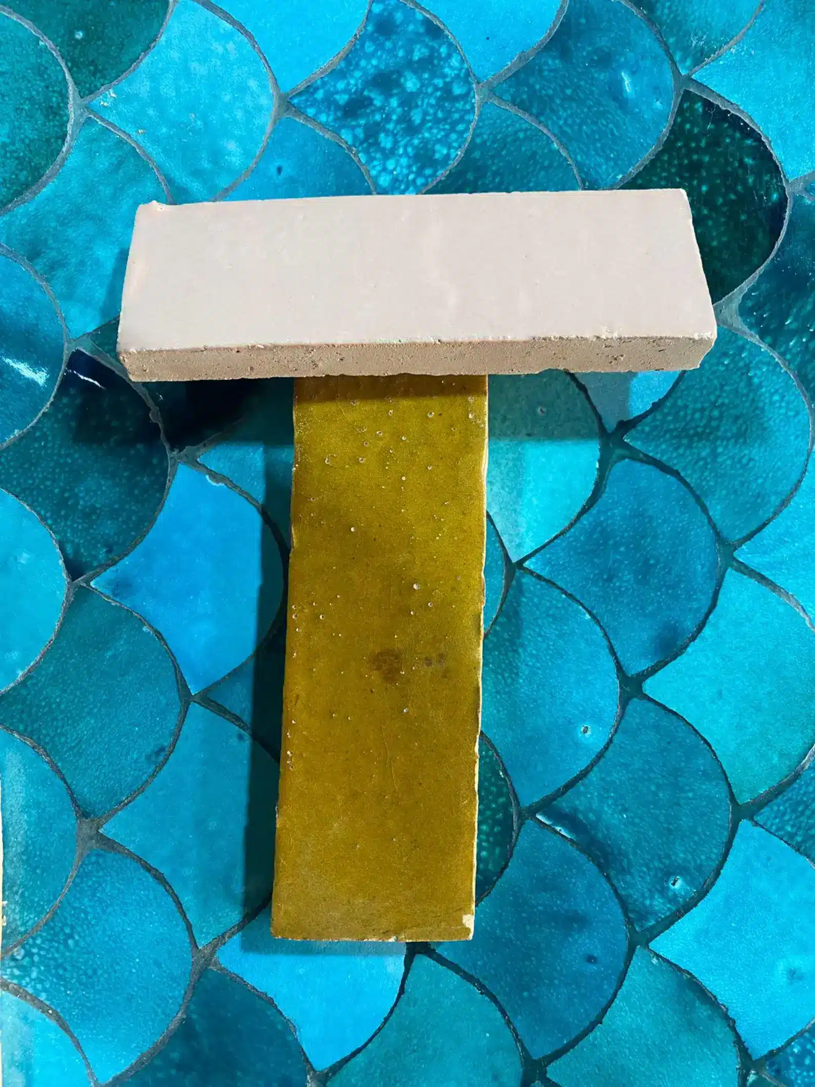 Moroccan Zellige Bejmat Tile - 15x5 cm Glazed - for Wall, Floor, Indoor and outdoor - Image 4