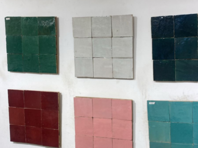 Moroccan Zellige Tiles - Mosaic Tile 10x10 cm, Kitchen & Bath - Backsplash - one meter square